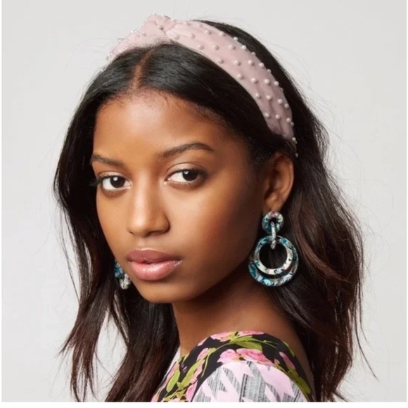 Lele Sadoughi Accessories - Lele Sadoughi Blush Pearl Headband